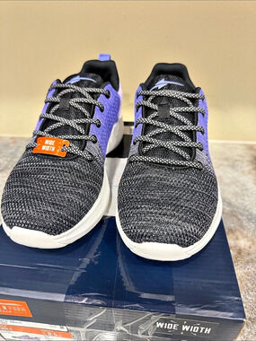 Northside Athletic Shoes Black & Purple US 8.5 wide NWT